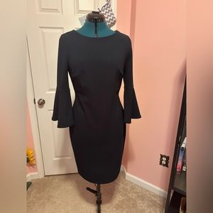 Green Calvin Klein dress